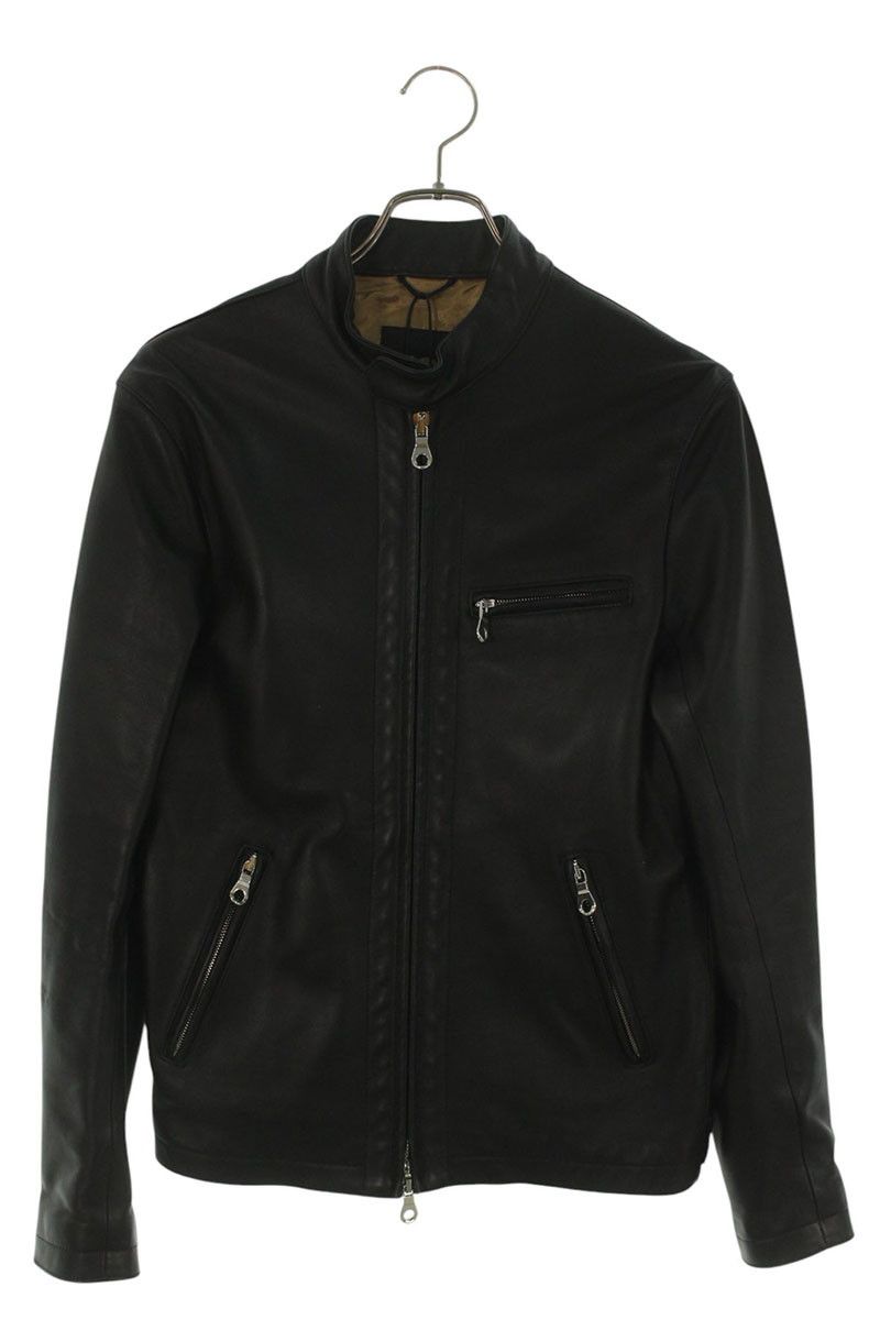 チンクワンタ H-502 シングルライダースシープレザージャケット メンズ