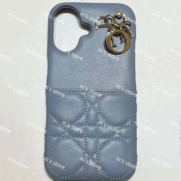 新品 Christian Dior ディオール Lady Dior iPhone 16 ケース クラウド