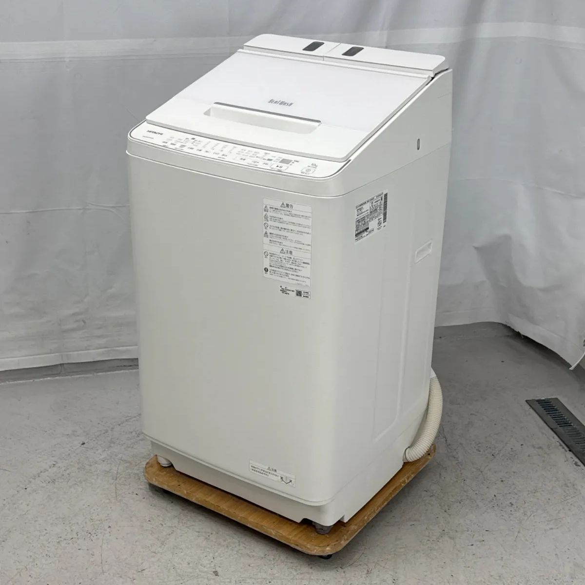 搬入/取付込み☆分解クリーニング済】日立 10kg 全自動洗濯機 ビート 