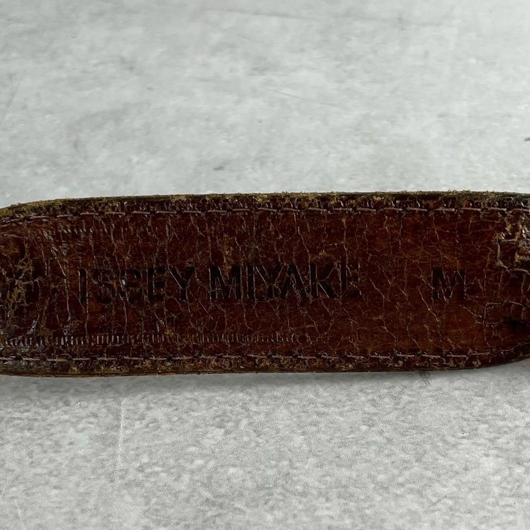 メンズ ISSEY MIYAKE MEN leather Braiding belt