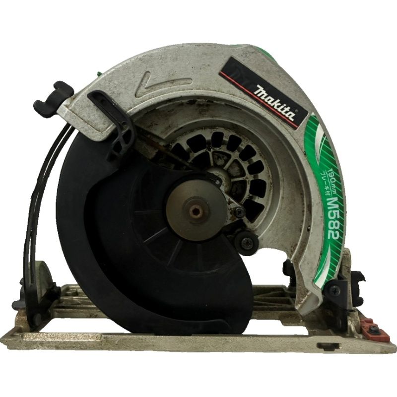 makita マキタ 電気マルノコ M582 100V グリーン 動作確認済 【中古