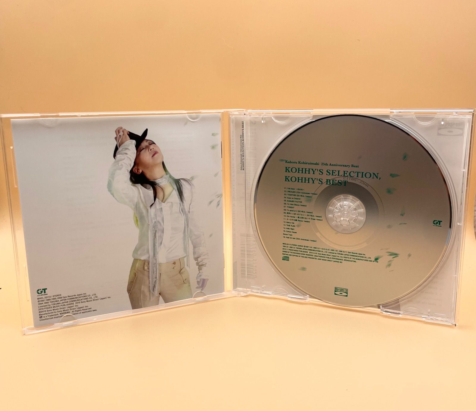 小比類巻かほる CD 25th Anniversary Best ベスト アルバム KOHHY'S