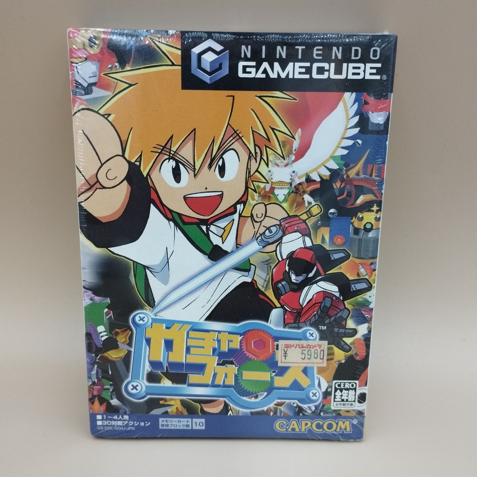 D29693】カプコン CAPCOM ゲームキューブ用ソフト ガチャフォース GS