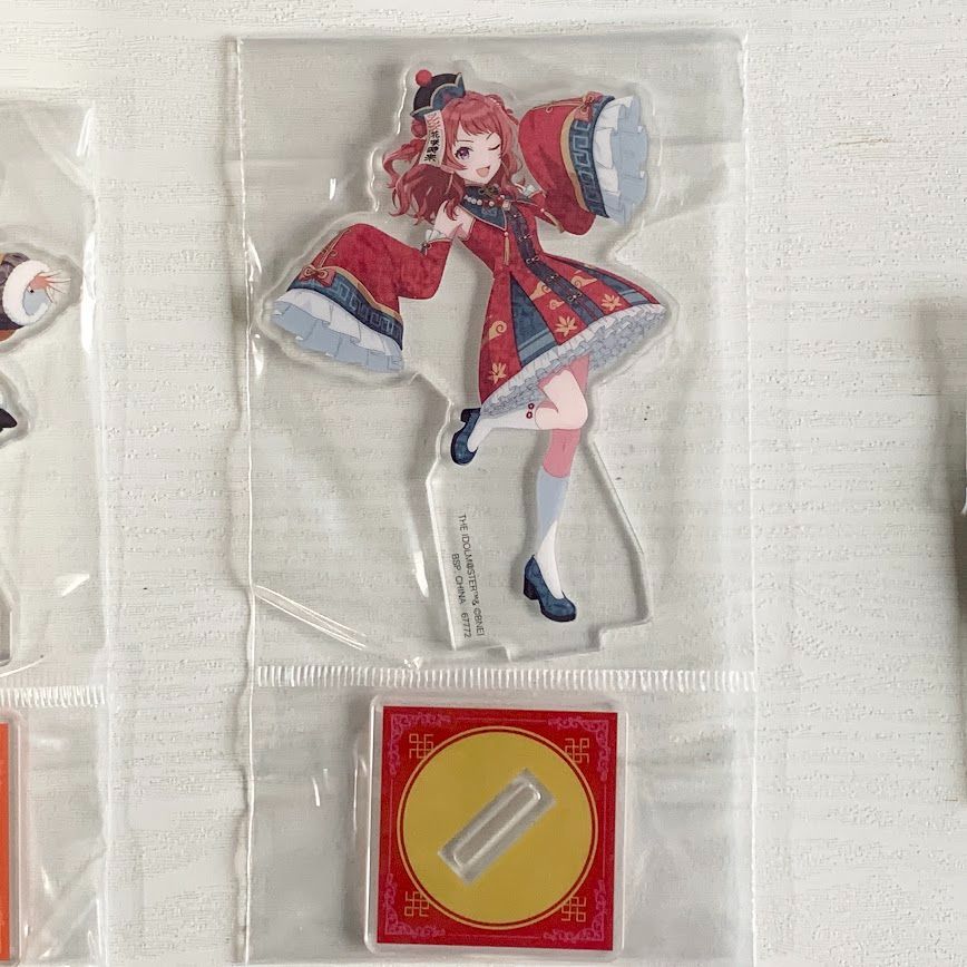 学園アイドルマスター アクスタ 缶バッジセット 一番くじ コレクション