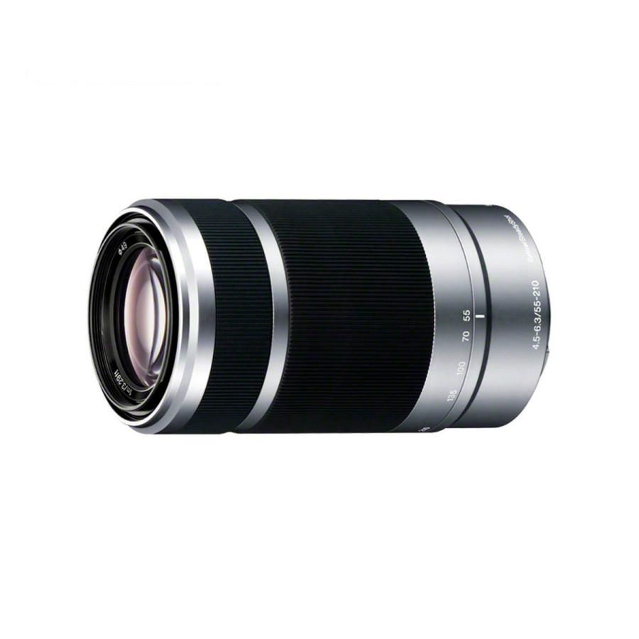 特価・新品] ソニー E 55-210mm F4.5-6.3 OSS SEL55210 シルバー 望遠