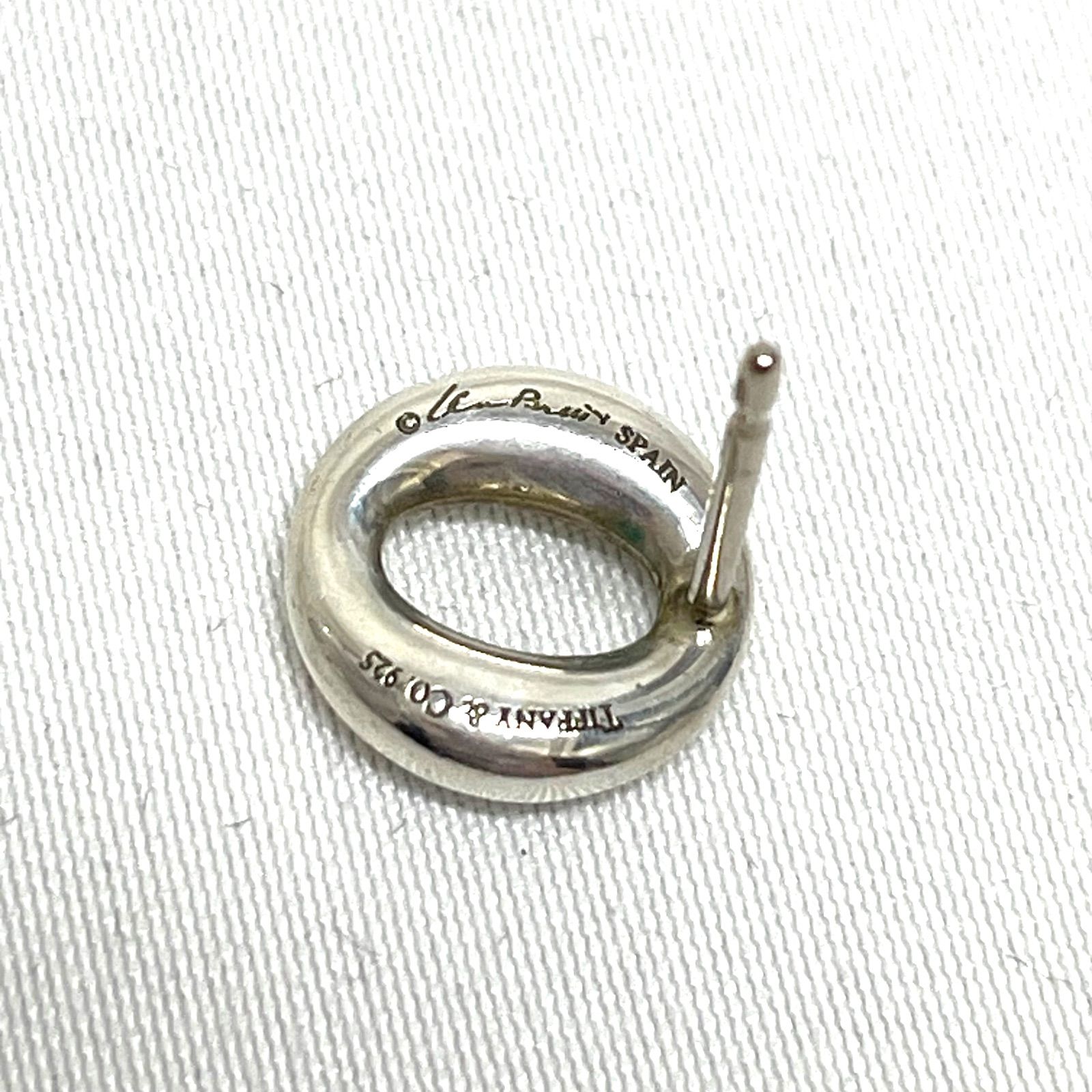 ABランク】 Tiffany ティファニー エルサ・ペレッティ セビアナ ピアス 