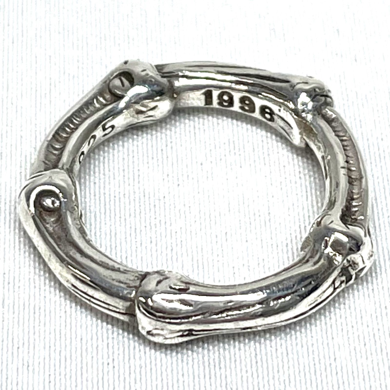 ABランク】 Tiffany ティファニー バンブー リング 925 シルバー