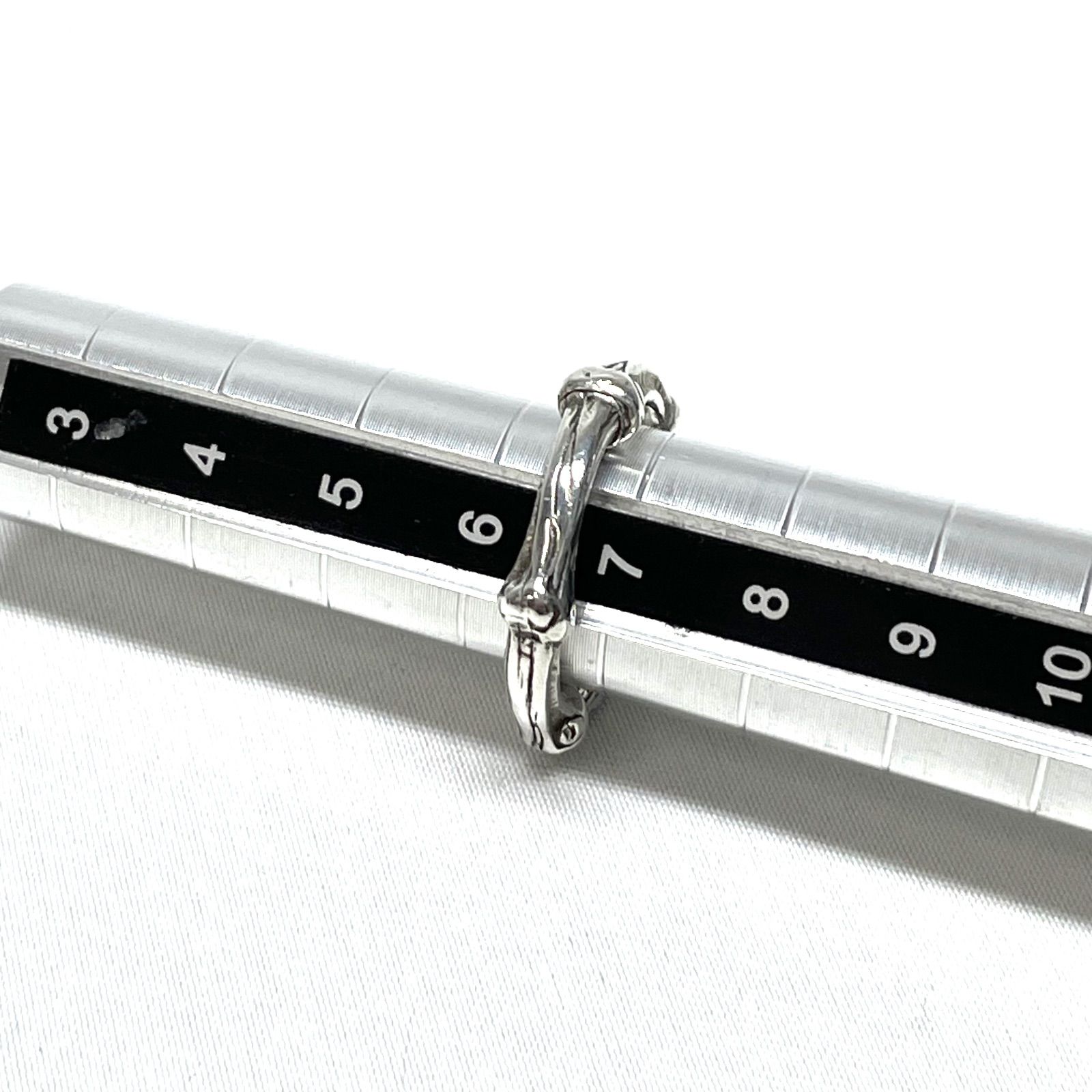 ABランク】 Tiffany ティファニー バンブー リング 925 シルバー