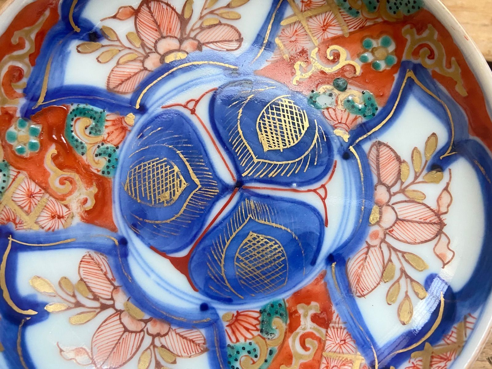 ○栄○古伊万里 ◇栄◇古伊万里 色絵 花鳥 皿 5客 無傷