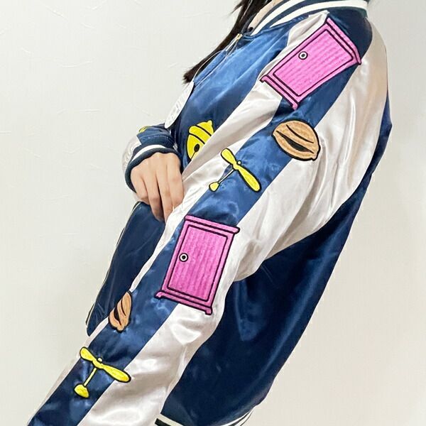  ドラえもん ウェアリング スカジャン 3 L アパレル ネイビー アイムドラえもん 日用品/生活雑貨 キッチン 日用品 その他