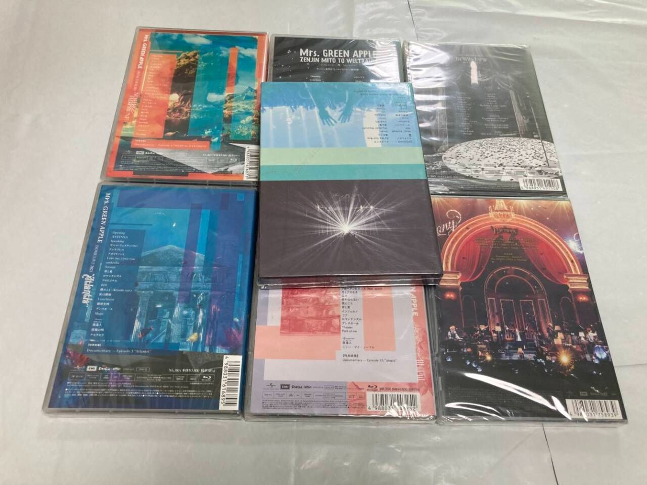 Mrs.GREEN APPLE 通常盤 Blu-Ray 7作品 - メルカリ