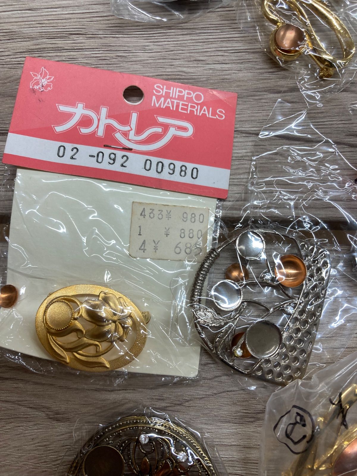 K186 七宝焼き アクセサリーパーツ 素材90点セット - メルカリ