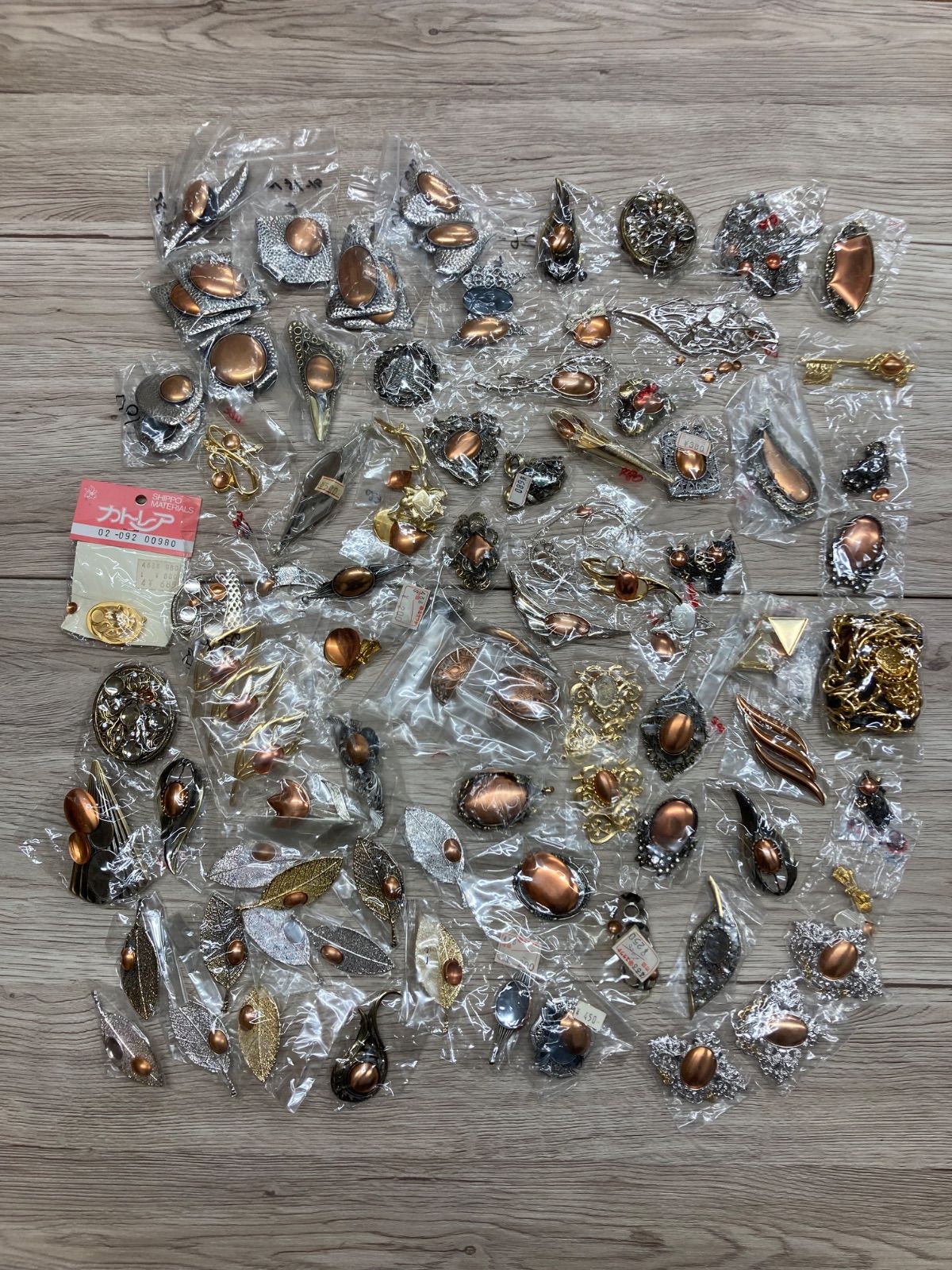 K186 七宝焼き アクセサリーパーツ 素材90点セット - メルカリ