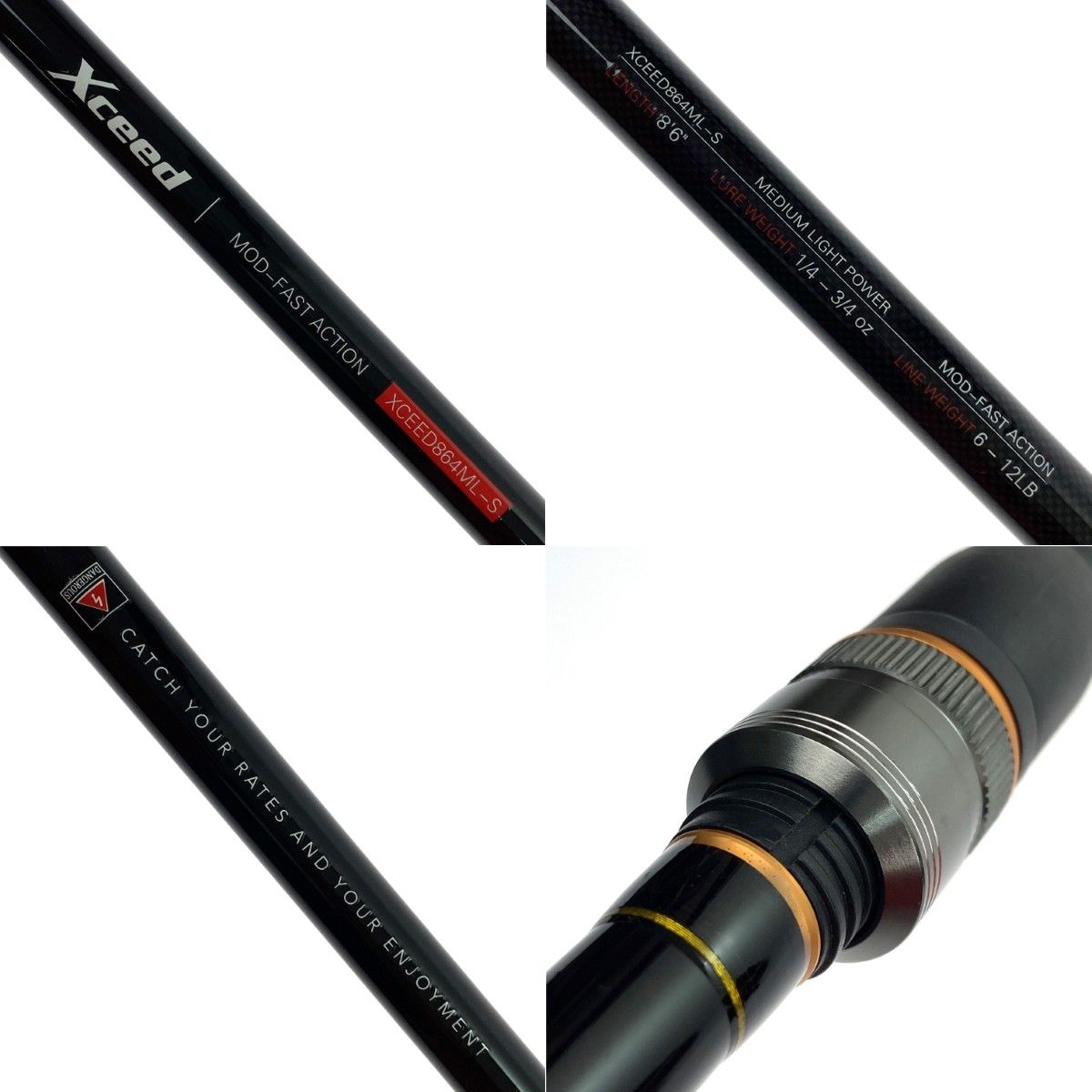 GOTURE ゴチュール XCEED 864ML-S スピニングロッド ケース付 - メルカリ