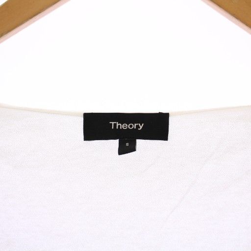 【24SS】　セオリー　SHEER BOMBER　AIRY COTTON　洗濯可 セオリー Theory 24SS Airy Cotton Sheer Bombe ニットカーディガン