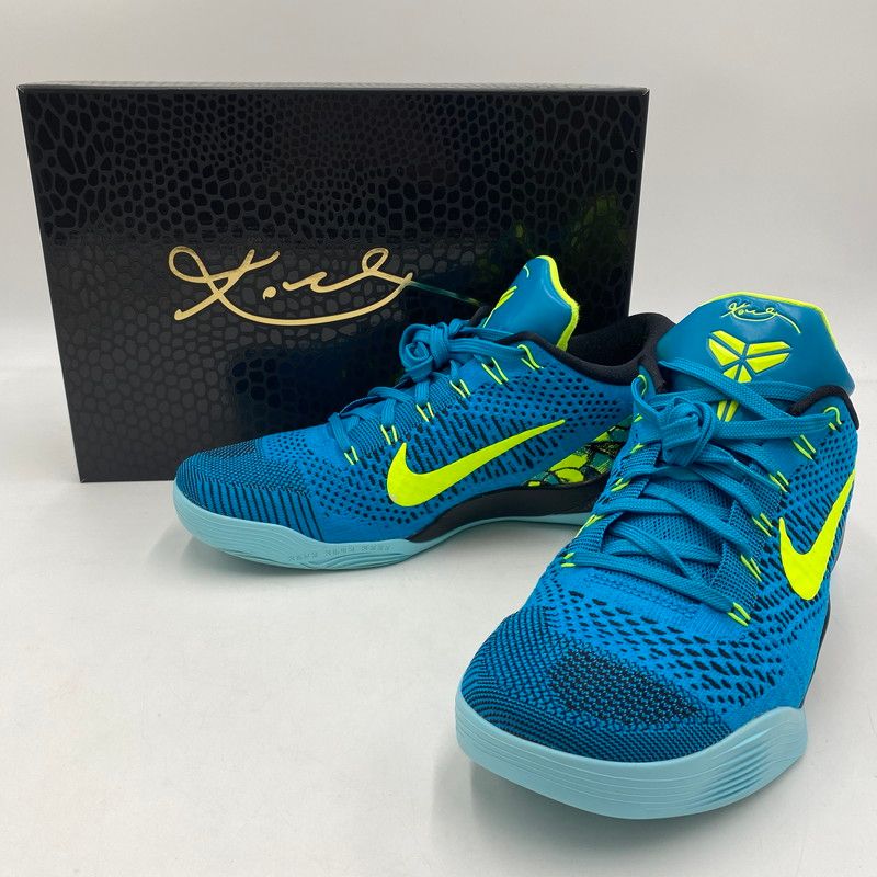 中古品】NIKE ナイキ KOBE 9 ELITE LOW PROTRO IO3673-400 コービー9
