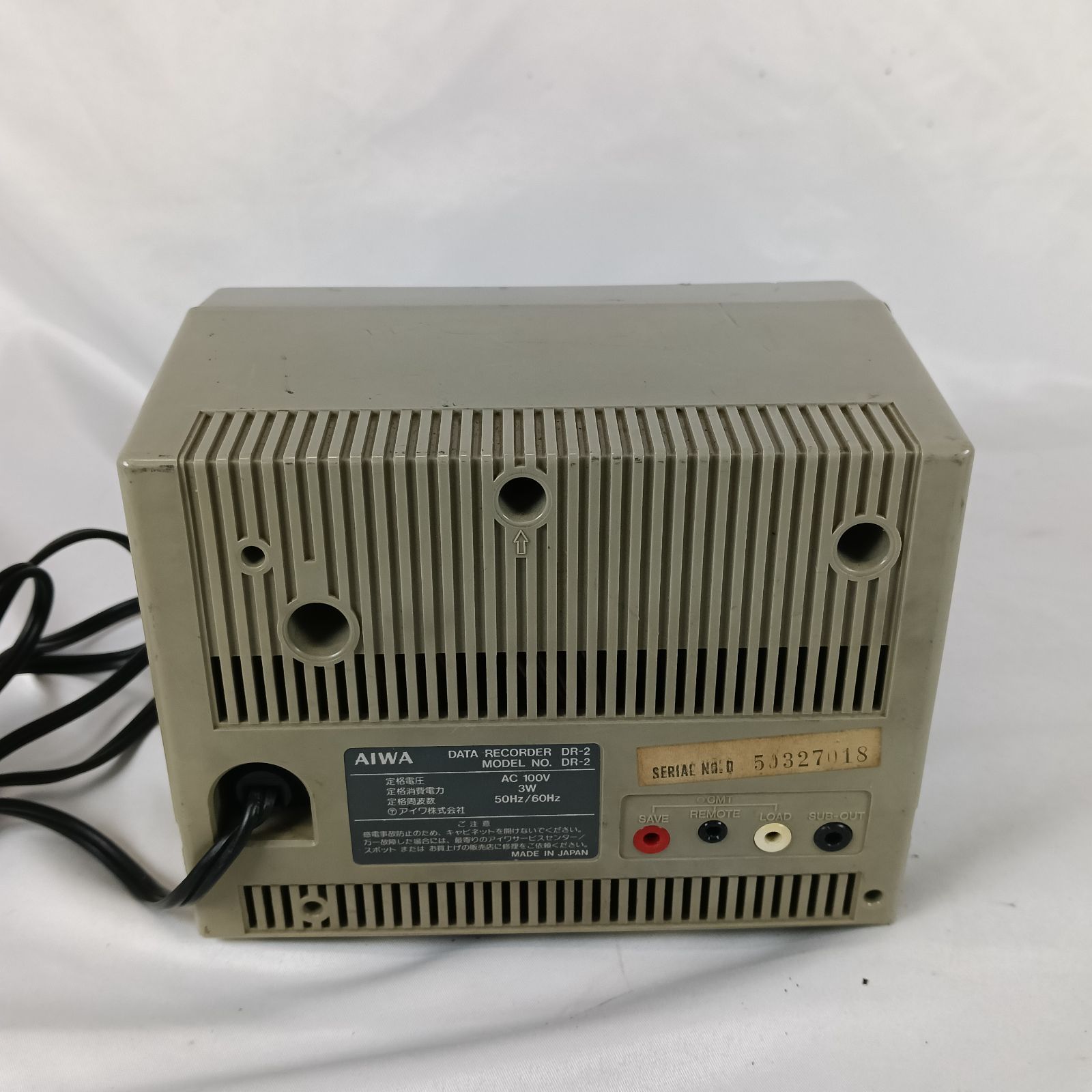 希少✨動作OK】 AIWA アイワ DR-2 カセットレコーダー ジャンク扱い