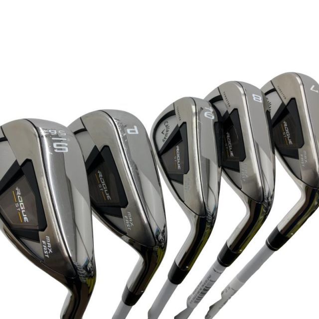 お買い得，限定SALE 【中古】 キャロウェイ ROGUE ST MAX FAST 5S レディース アイアンセット IR ELDIO 40 for CW(ROGUE ST IR) (フレックスA) レディース 女性用 右利き 右用 Cランク ゴルフクラブ 単体アイアン