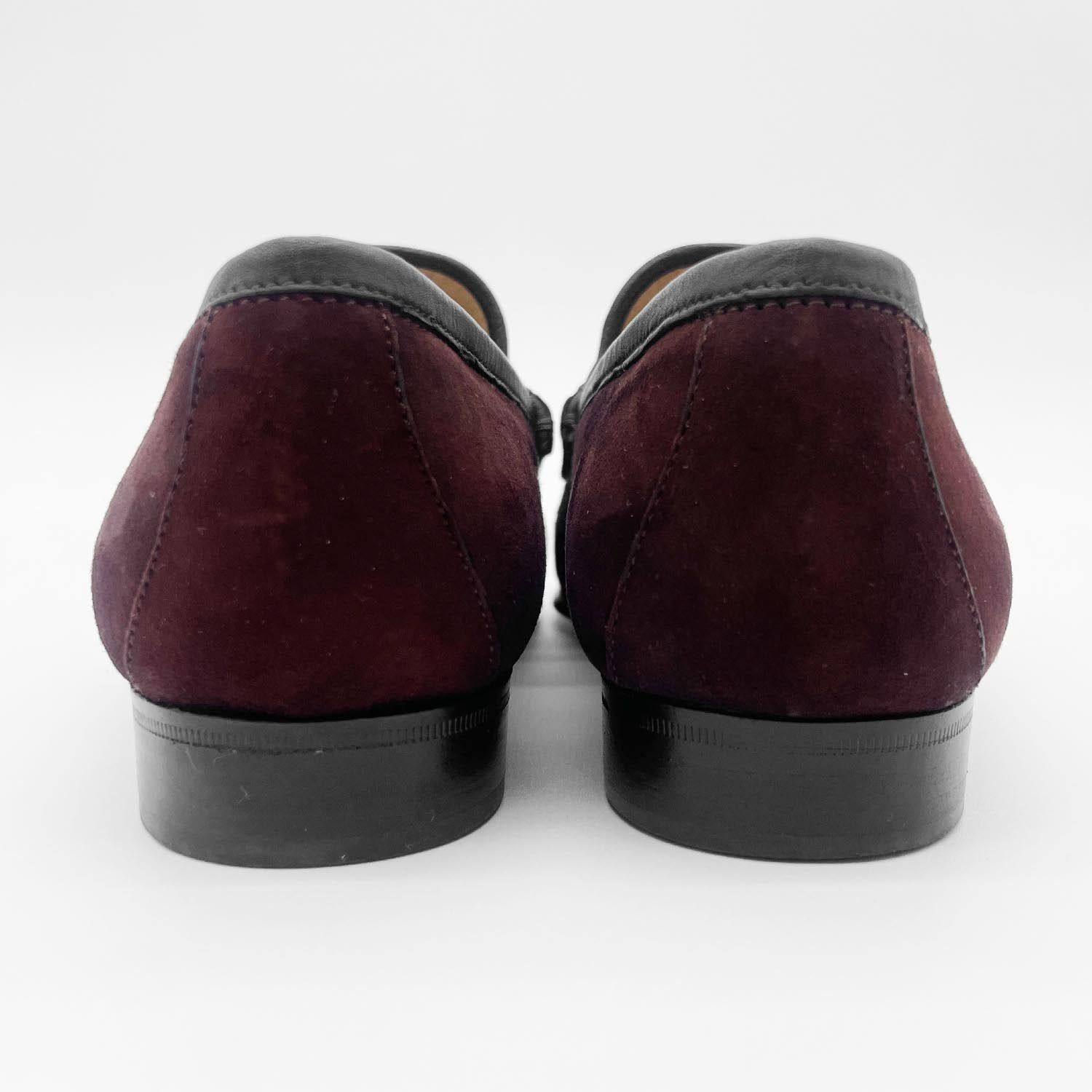 GUCCI グッチ 5ハーフ オールド ホースビット ローファー モカシン