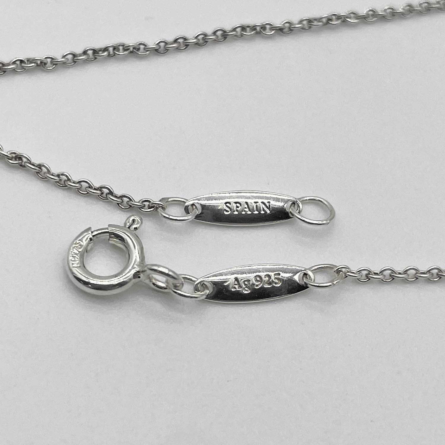 (C092916)TIFFANY&Co. Sv925 バイザヤード ネックレス TIFFANY】バイザヤード ネックレス ダイヤモンド 925 シルバー Tiffany