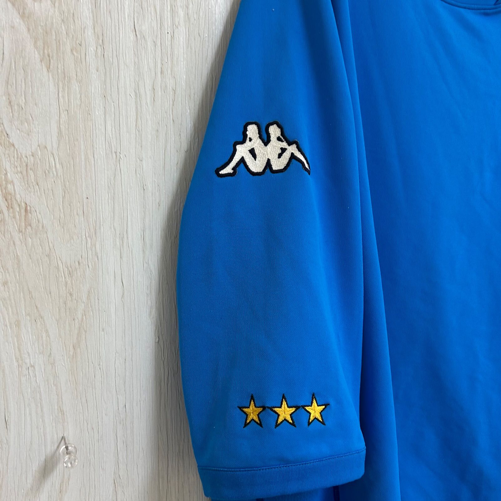 Kappa 2002年日韓FIFAワールドカップ　イタリア代表 ユニフォーム① Kappa - 2002年サッカー日韓W杯 イタリア代表ユニフォーム トッティの