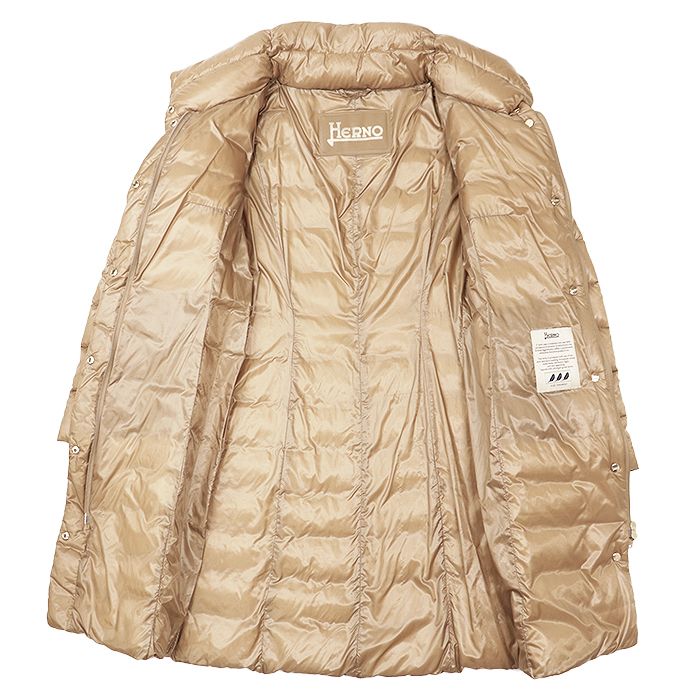 Herno ヘルノ ダウンコート ライトダウン スタンドカラー シグネチャー