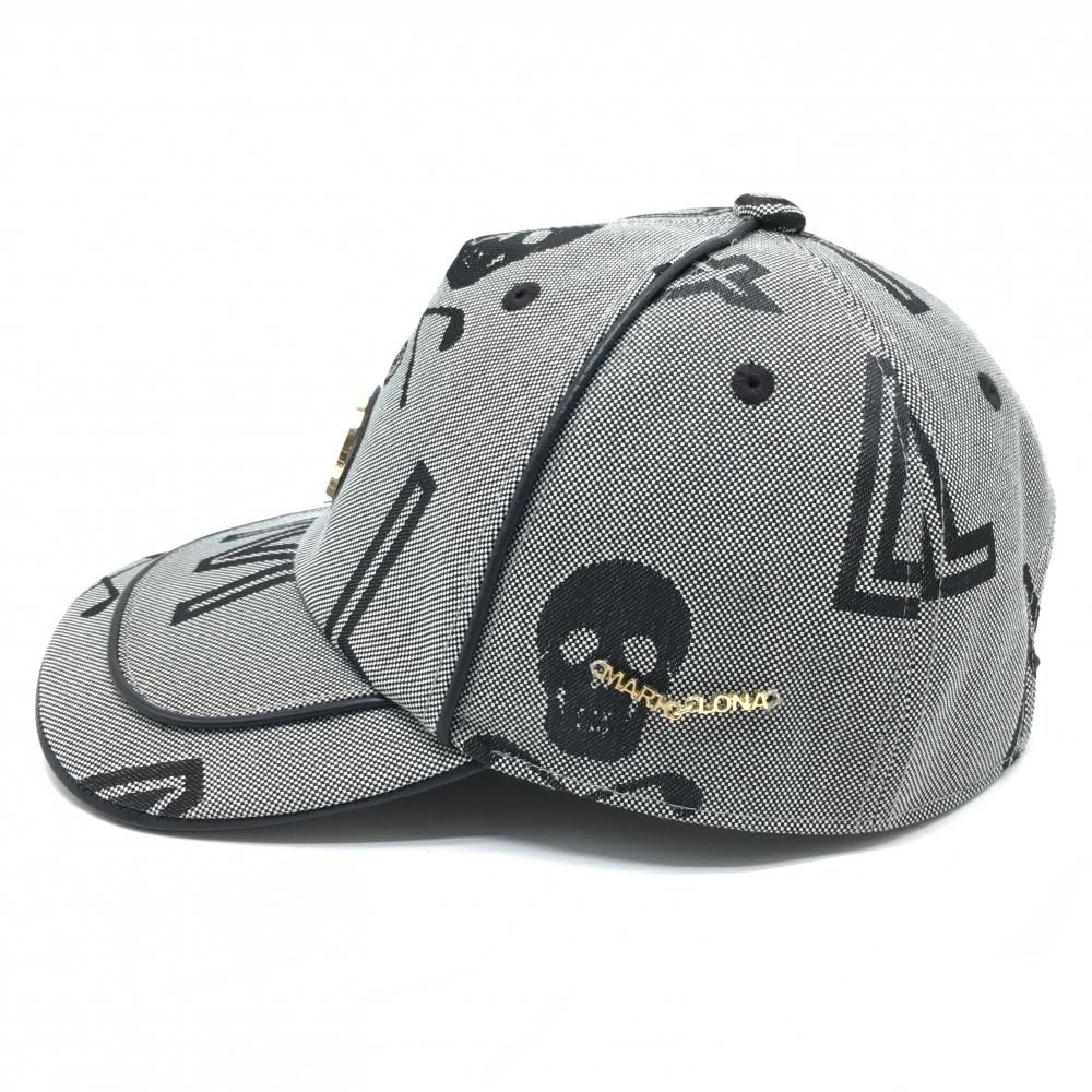 【マークアンドロナ】2024年ロゴ総柄×立体スカルロゴ ゴルフキャップ 帽子 楽天市場】マークアンドロナ キャップの通販