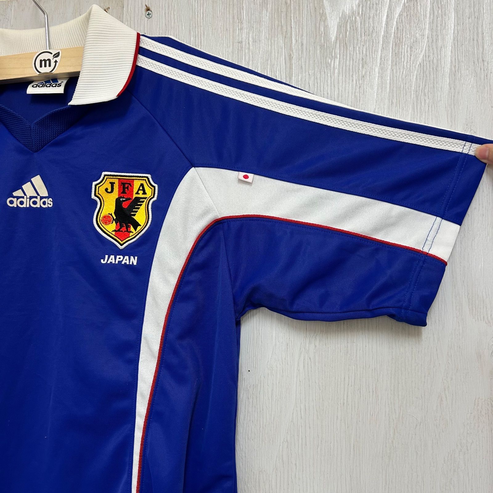 アディダス万国旗タグ1999年2000年シーズンのサッカー日本代表