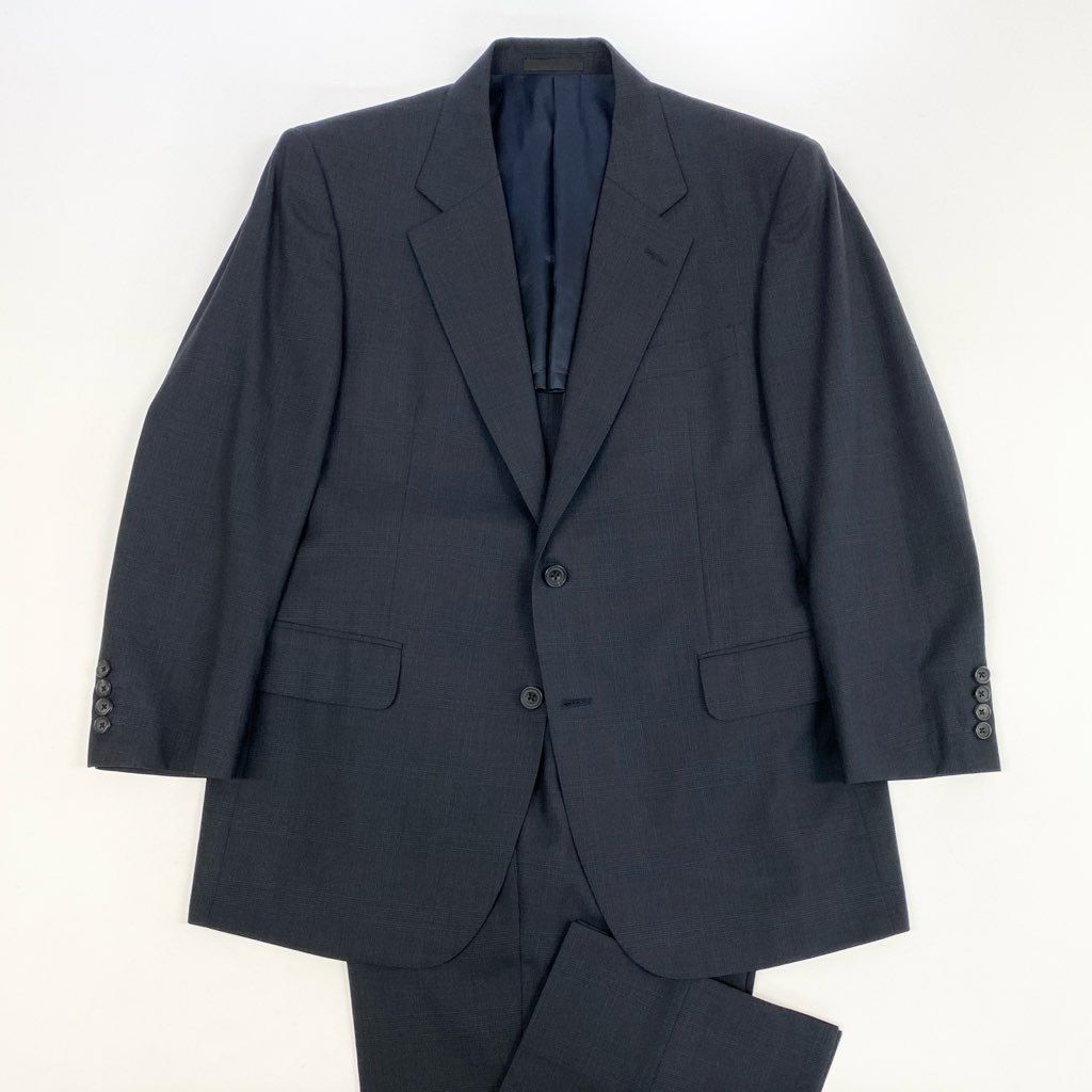 メンズビジネススーツBurberryバーバリー セットアップ 背広 テーラード 36l24 BURBERRY バーバリー スーツセットアップ テーラードジャケット