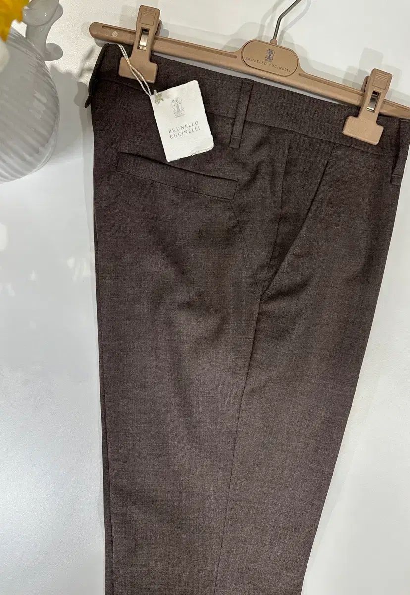 ブルネロクチネリ ストレッチ スラックス ウール レディース パンツ