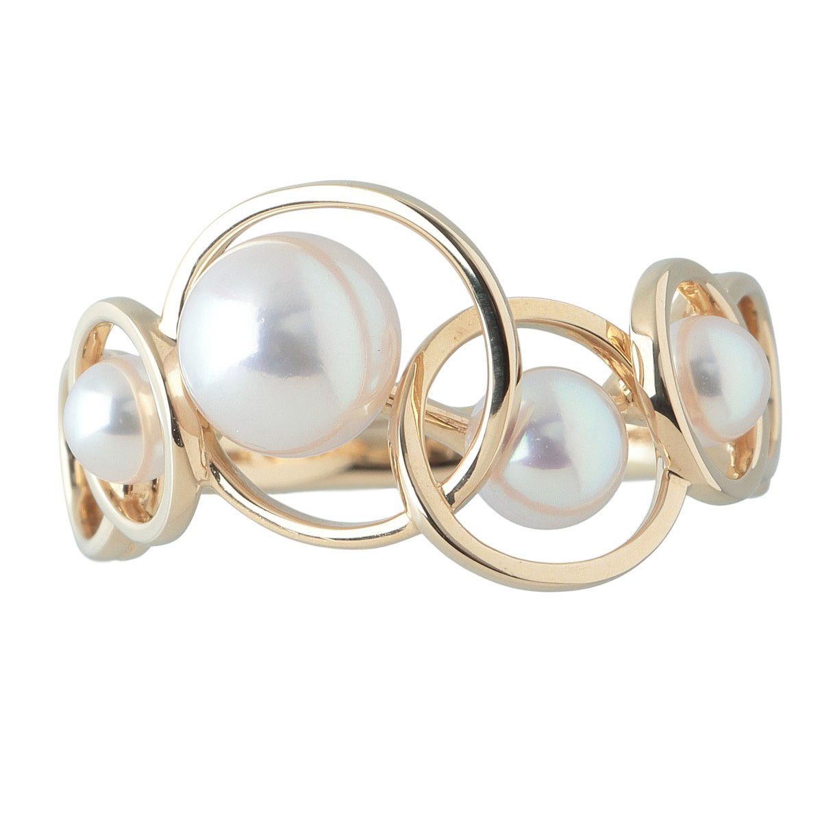 タサキ エニーマ パール リング 現行モデル アコヤパール3.5mm～6.5mm