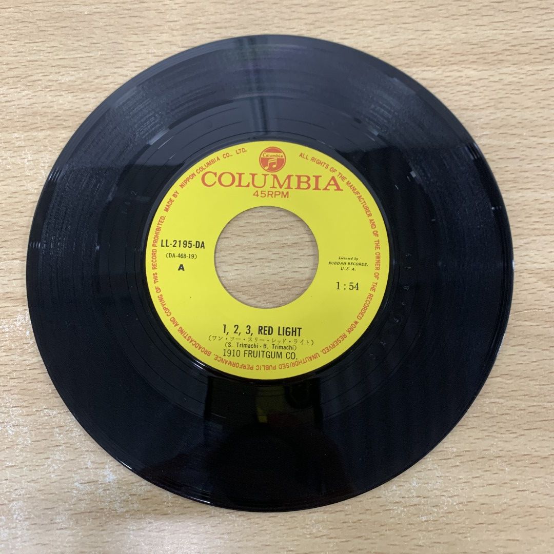 ○01)【1点限り!】1910 Fruitgum Company/1,2,3,Red Light/1910