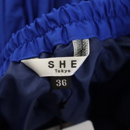 シートーキョー SHE Tokyo Eleanor フレアスカート ミモレ ロング 36