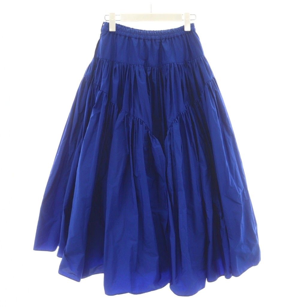 SHE Tokyo Eleanor saxe blue スカート　シートーキョー シートーキョー SHE Tokyo Eleanor フレアスカート ミモレ ロング 36