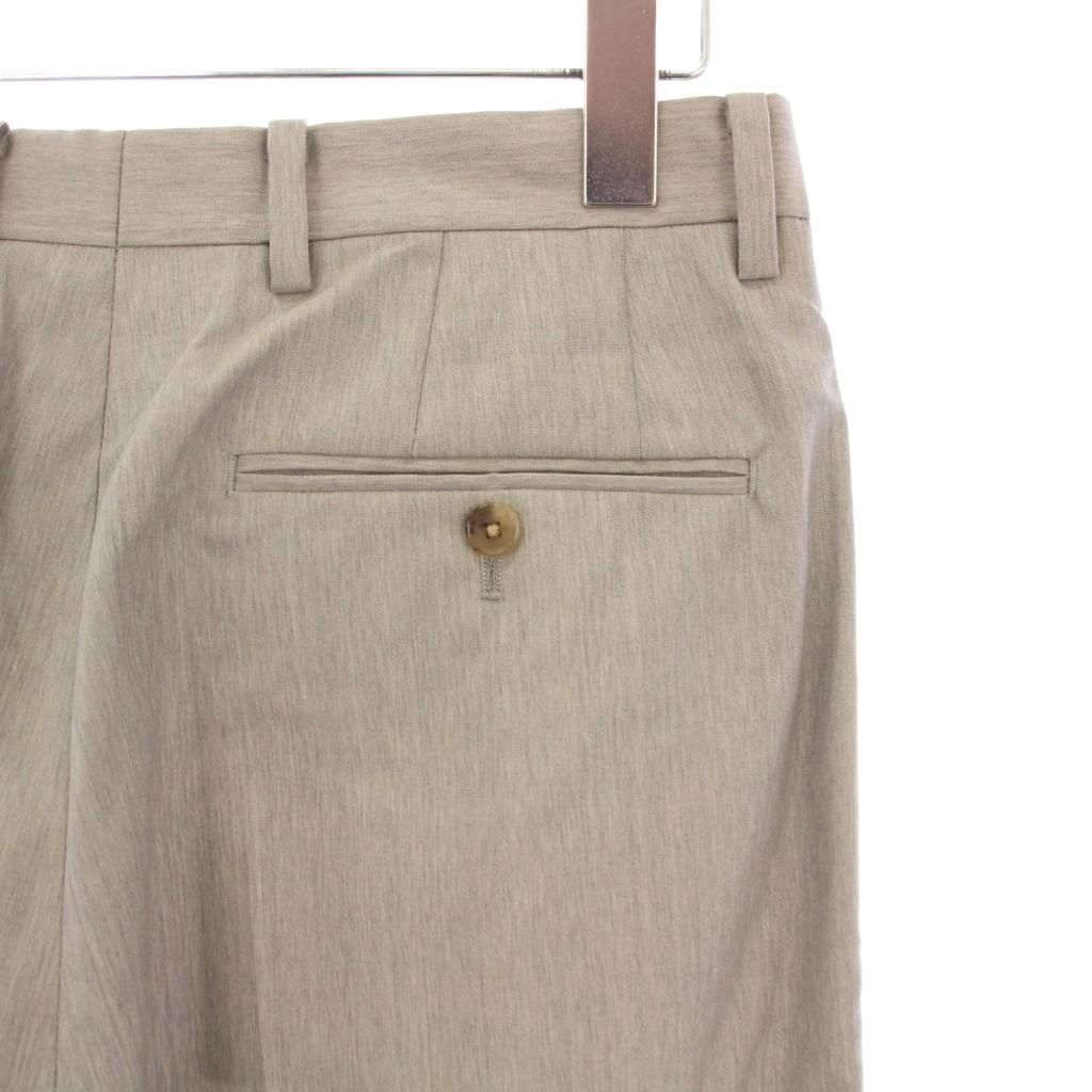 イレーヴ YLEVE 25SS WOOL CHAMBRAY TR ウール シャンブレー パンツ