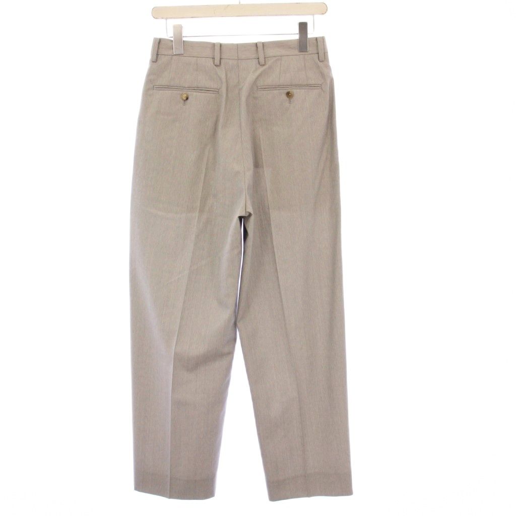 イレーヴ YLEVE 25SS WOOL CHAMBRAY TR ウール シャンブレー パンツ