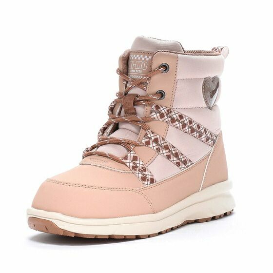 新作，得価 【SALE】【moonstar】NM WPJ020 BEIGE ベージュ ムーンスター ニーモ Ni-mo 子供靴 ジュニア  防水 抗菌防臭 ファスナー付 ＃足元キラかわメイク スノーブーツ ブーツ・ブーティ