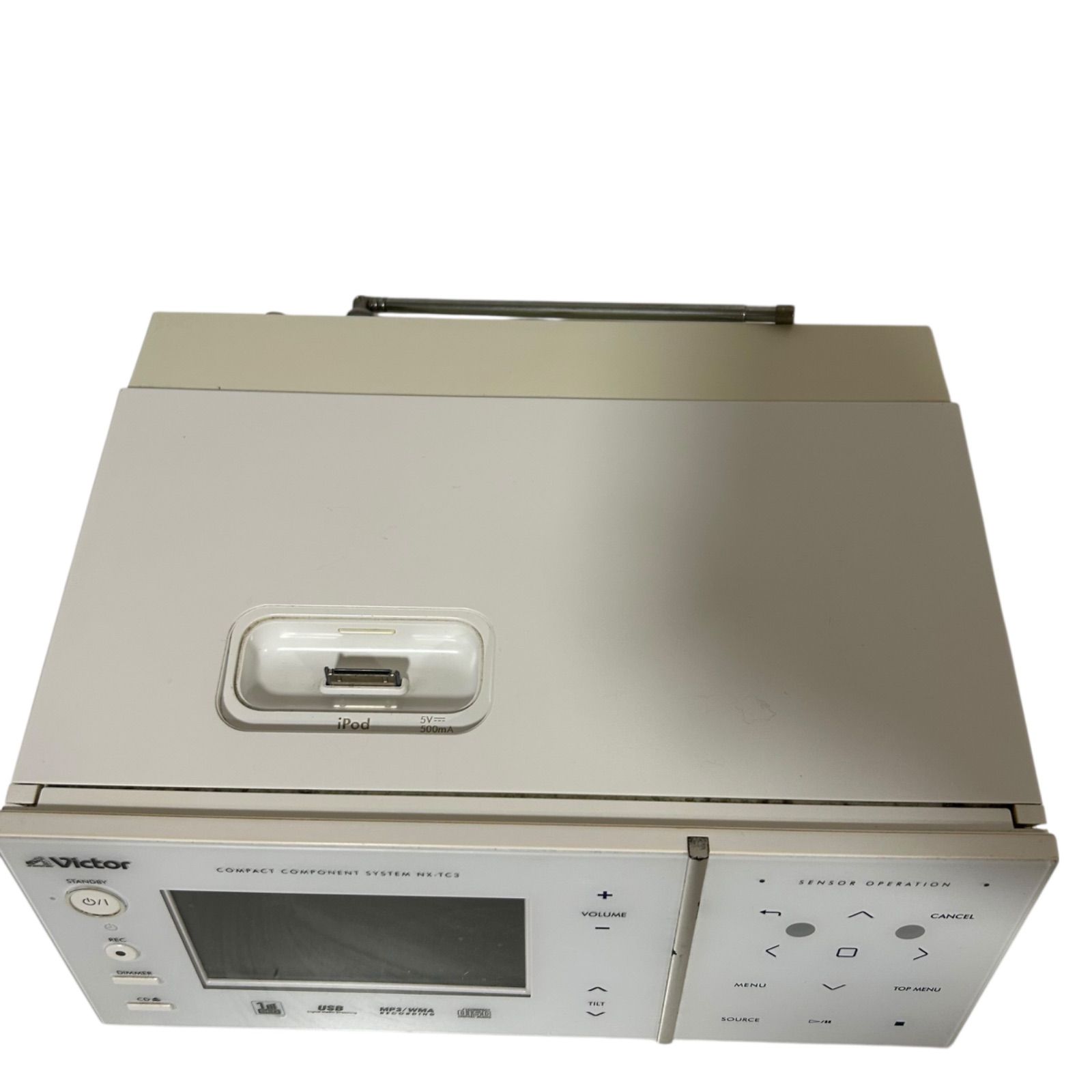 【Victor】 COMPACT COMPONENT SYSTEM NX-TC3 Victor ビクター コンポ NX-TC3-W - メルカリ