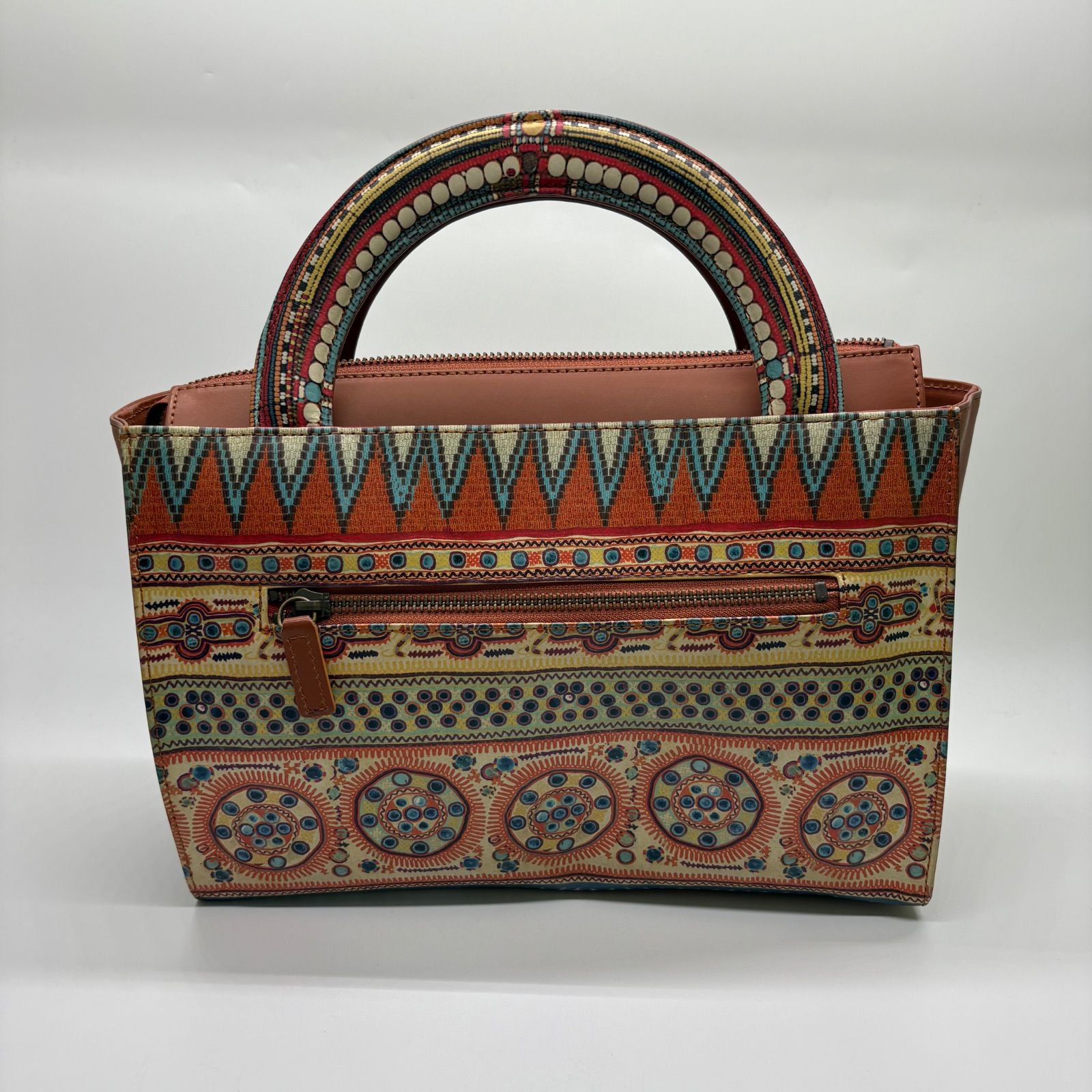 レア】JeanPaul GAULTIER ジャンポールゴルチエ プリントハンドバッグ