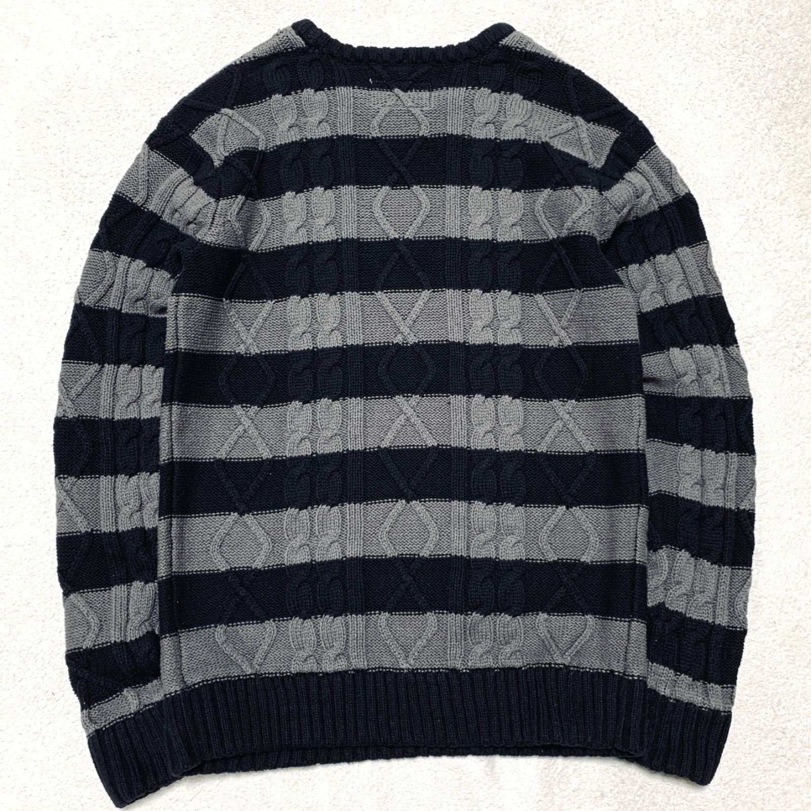 NUMBER (N)INE ニット　チョコレート　サイズ3 ウール100% NUMBER (N)INE ニット チョコレート サイズ3 ウール100% ニット