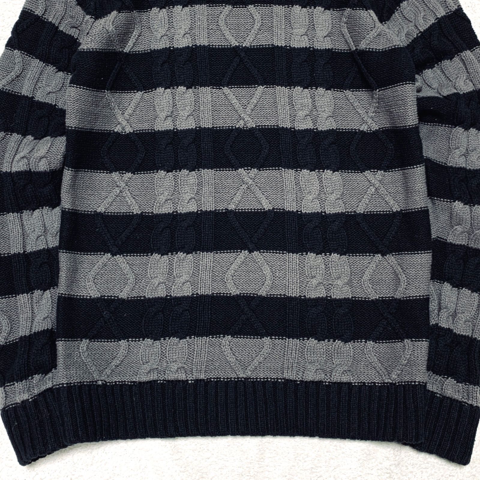 NUMBER NINE 長袖ニット ダークグレー　メッシュ NUMBER NINE 長袖ニット ダークグレー メッシュ NUMBER (N)INE