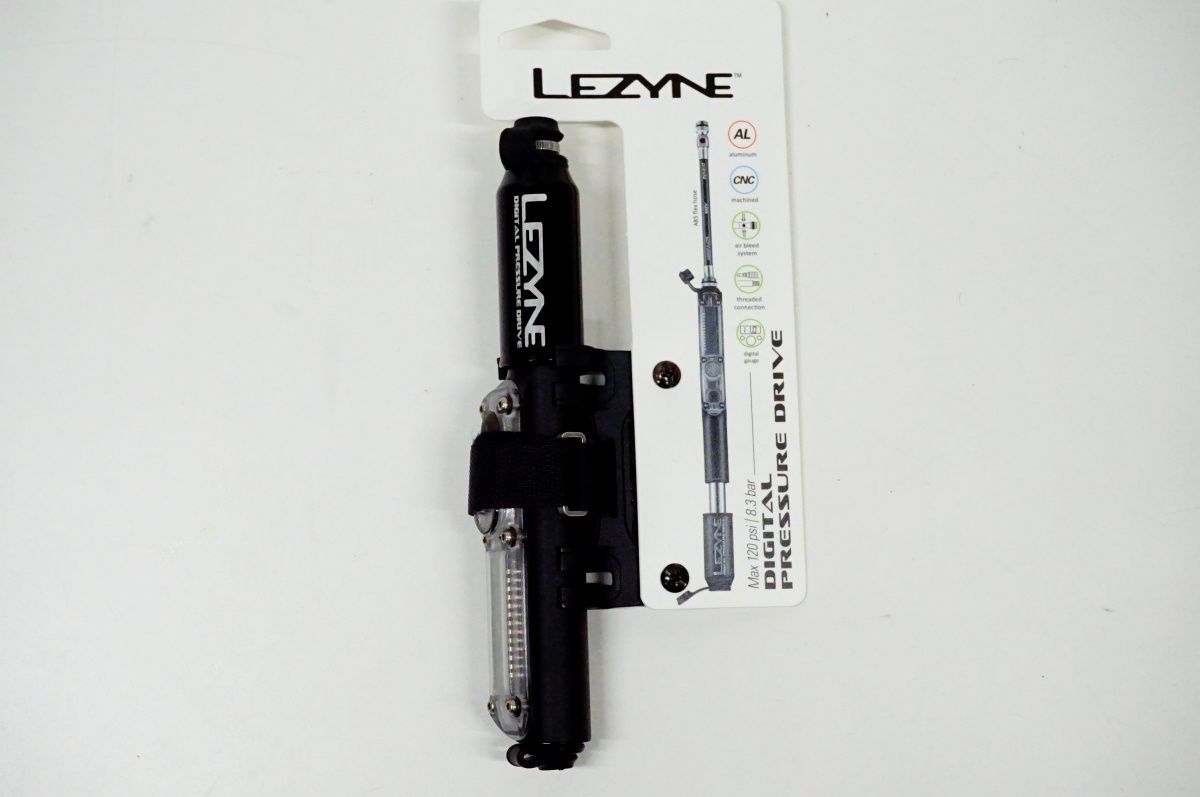LEZYNE 「レザイン」 DIGITAL PRESSURE DRIVE 携帯ポンプ / バイチャリ名古屋大須店