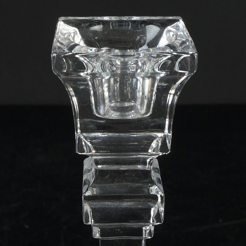 クリスタル キャンドルホルダー ローソク立て 一対 N S530 - メルカリ