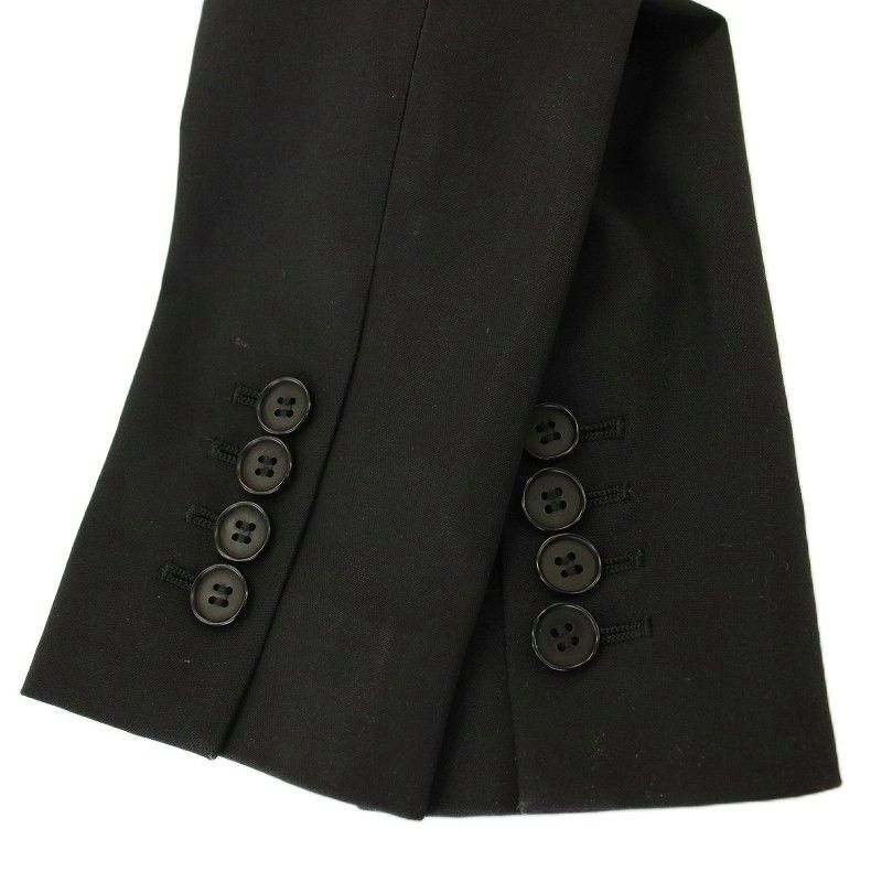 レディース theory Traceable Woolテーラードジャケット パンツスーツ 黒