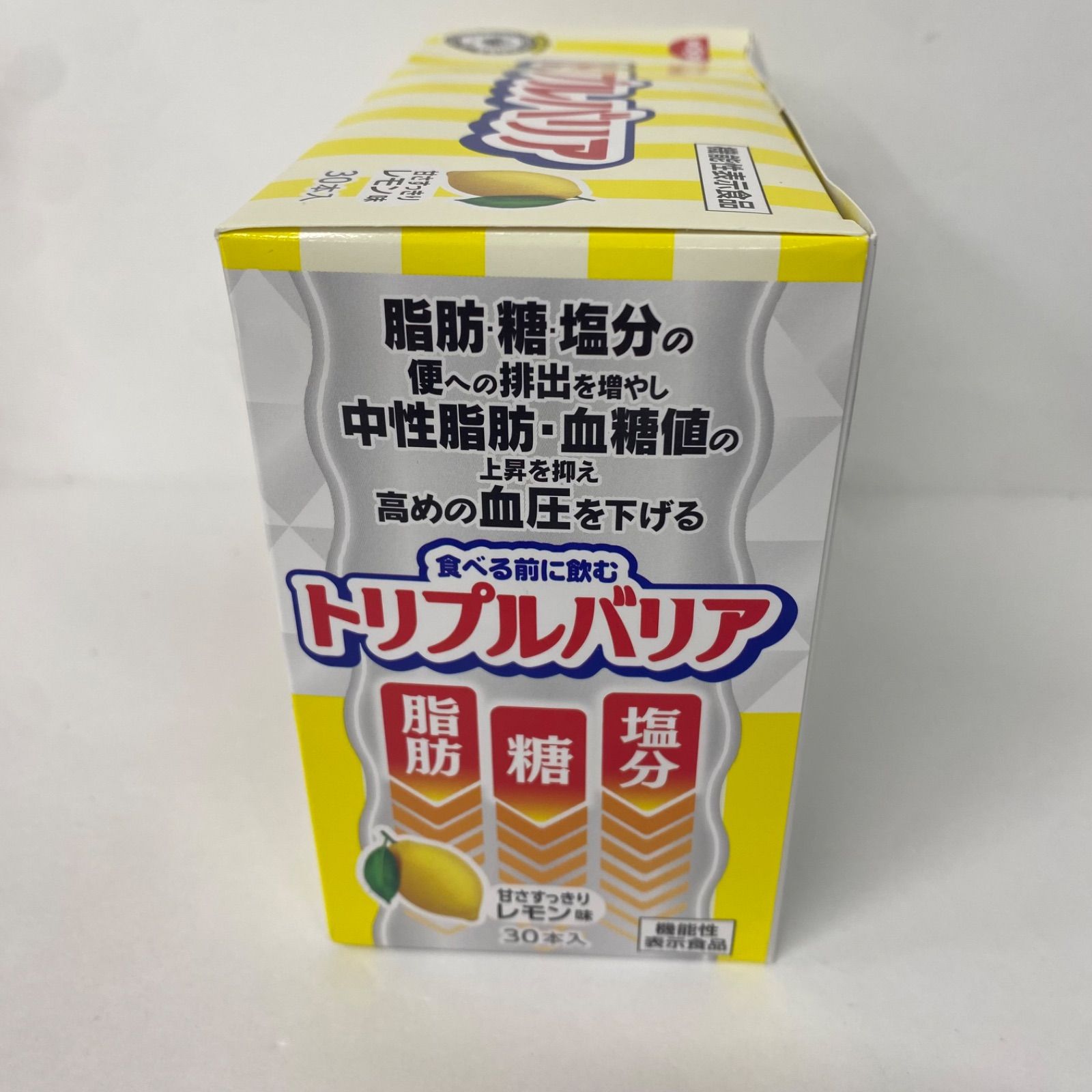 A8213 NISSIN 日清 トリプルバリア レモン味 30本 270203 - メルカリ