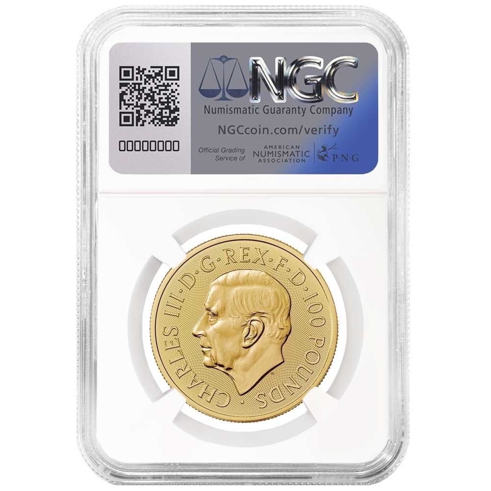 2024年 イギリス ライオン&イーグル 銀貨 NGC MS69 130番目鑑定 2024年 イギリス ライオン&イーグル 銀貨 NGC MS69 130番目鑑定 2024年