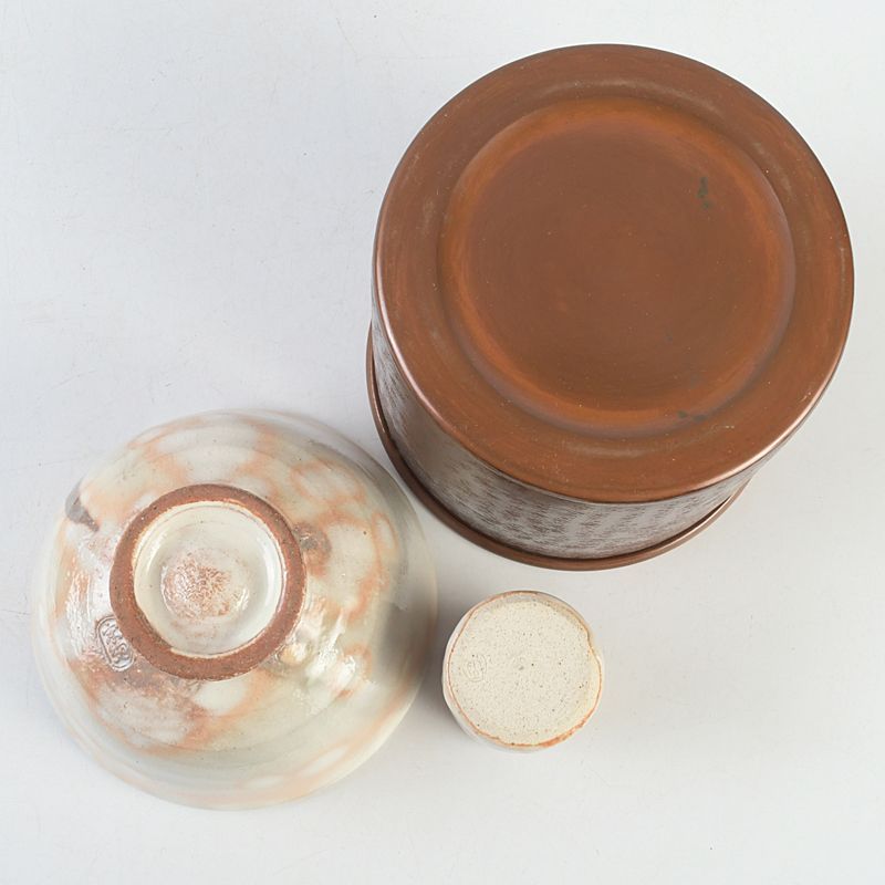 茶道具　漆塗　茶箱　茶碗　棗など　七点　一式　M　5630 茶道具 漆塗 茶箱 茶碗 棗など 七点 一式 M 5630