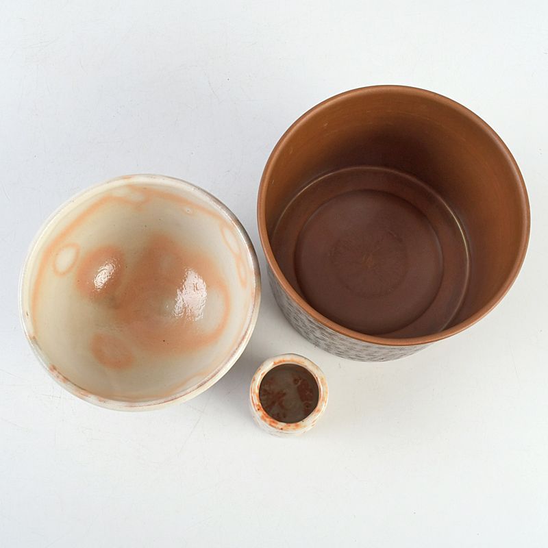 茶道具 漆塗 茶箱 茶碗 棗など 七点 一式 M S532 - メルカリ