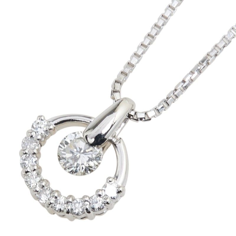 星の砂 ベネチアンチェーン ペンダントネックレス Pt900 プラチナ