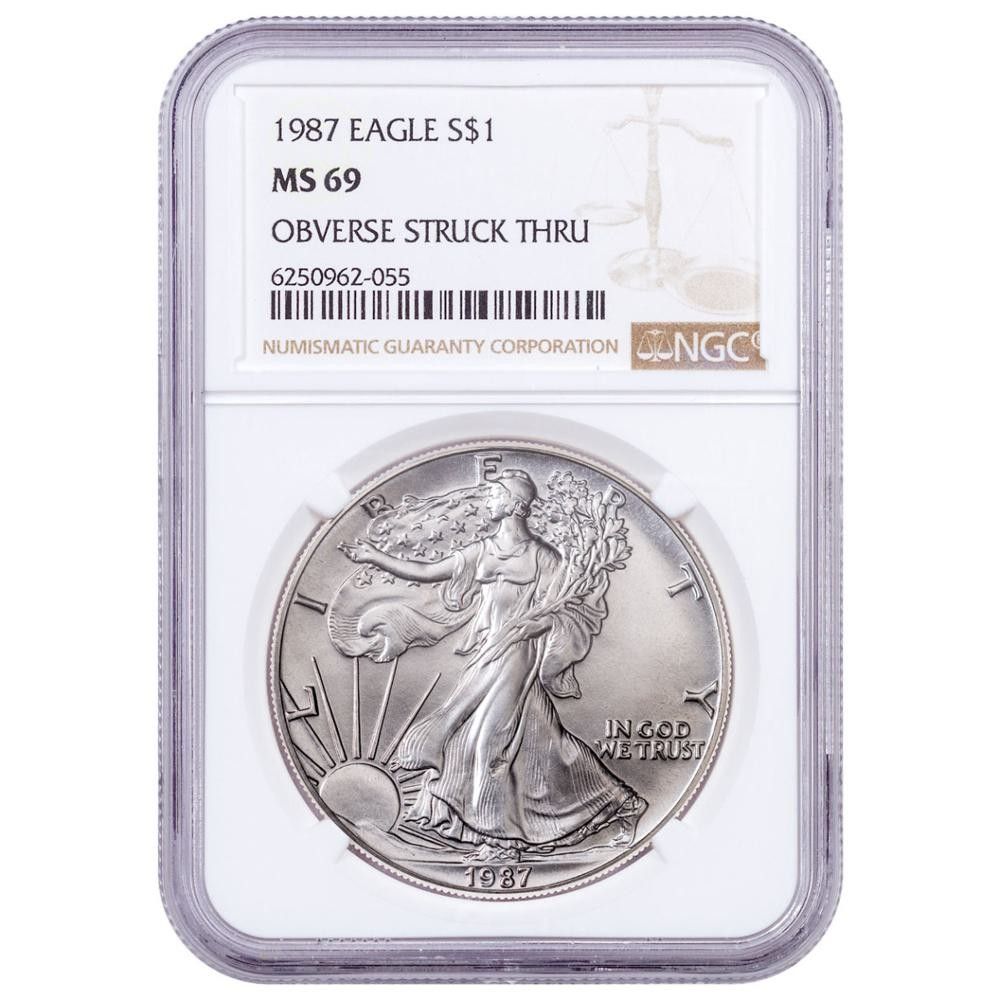 アメリカ銀貨 イーグル1オンス銀貨 1987年 | 収集ワールド